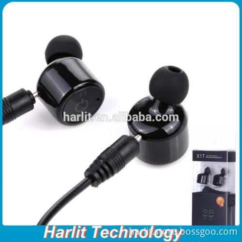 Handsfree Twins Sports Wireless Earphone with Microphone Stereo Active Noise Cancellation